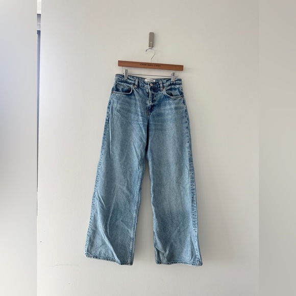 REFORMATION Cary Low Rise Jeans in Folsom 26 - Picture 2 of 6